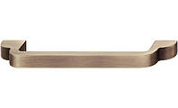 Мебельная ручка скоба Hafele 148 х 30 мм/128 мм цамак антикварный латунь (106.61.143)