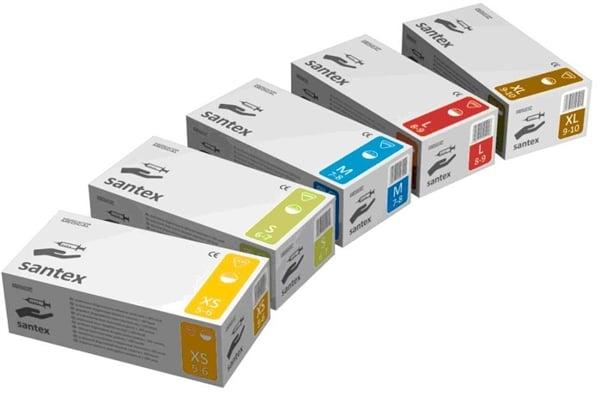 Перчатки вінілові нестерильні неприпудрені MERCATOR VINILEX powder free, L (50пар)