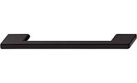 Мебельная ручка скоба Hafele 150 х 29 мм/128 мм пластик матовый черный (114.03.312)