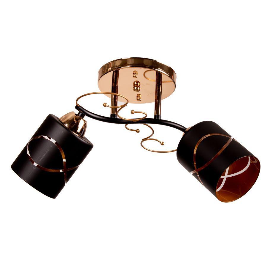 Люстра стельова на два плафони