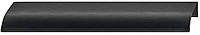 Мебельная ручка накладная Hafele 350 х 42 мм/256 мм алюминий матовый черный (126.45.122)