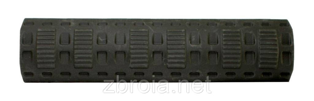 Захисна накладка DLG Tactical (DLG-062) 15 см на планку Picatinny (полімер) олива, фото 1