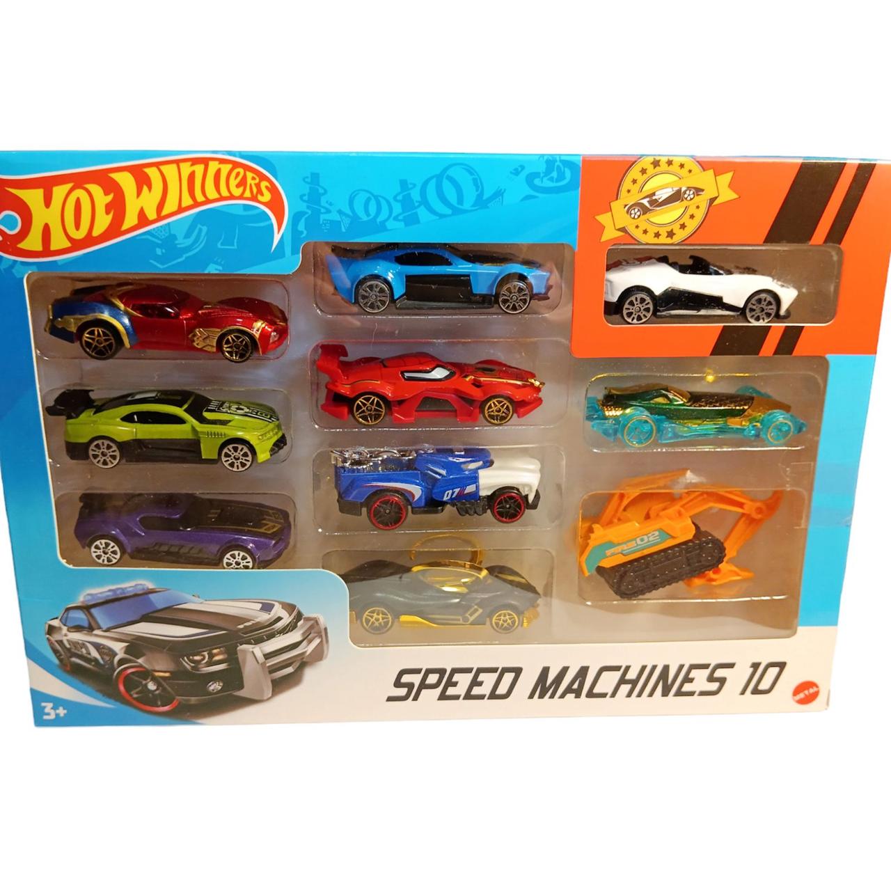 Набір 10 машинок Хот вілс, Hot Wheels 02586