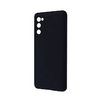 Защитный чехол на Samsung S20 FE чорний Silicone Cover Lakshmi Full Camera Protective (AAA)