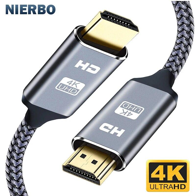 Кабель HDMI HDMI 4K UltraHD надшвидкісний HDMI 2.0 HDR для HD TV ноутбука проектора 60Hz PS4 PS5 2м