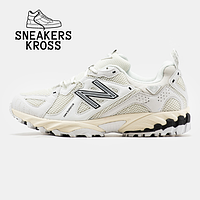 Женские кроссовки New Balance 610 v1 Beige Black, Демисезонные кроссовки Нью Беленс 610 бежевые