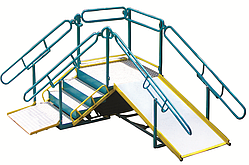 Площадка підйомна для інвалідів ППН-Т (тренажер з електроприводом сходовий з регулюванням висоти сходинки)