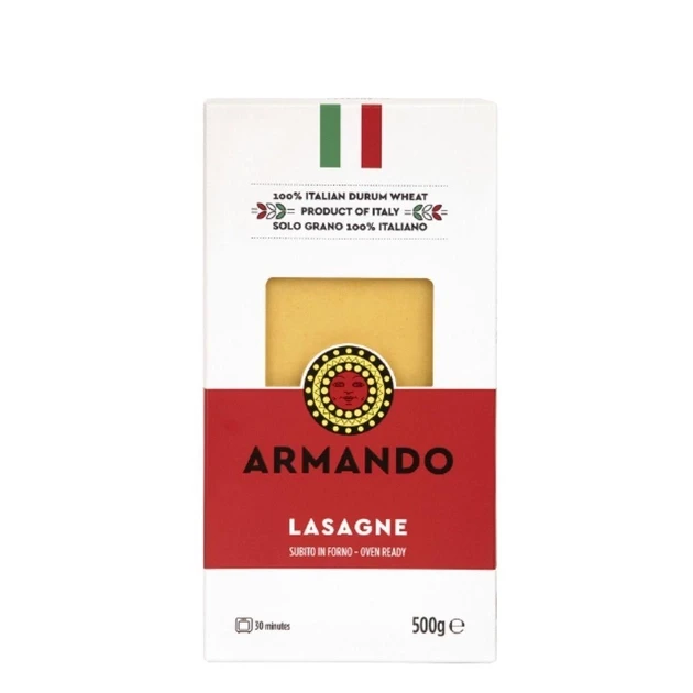 Макарони ARMANDO LASAGNE, 500 г