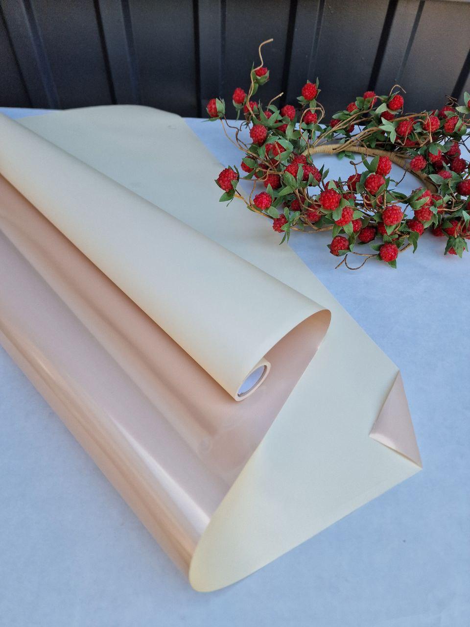 Упаковка для квітів флористична плівка в рулоні. Gradient Lux Matte