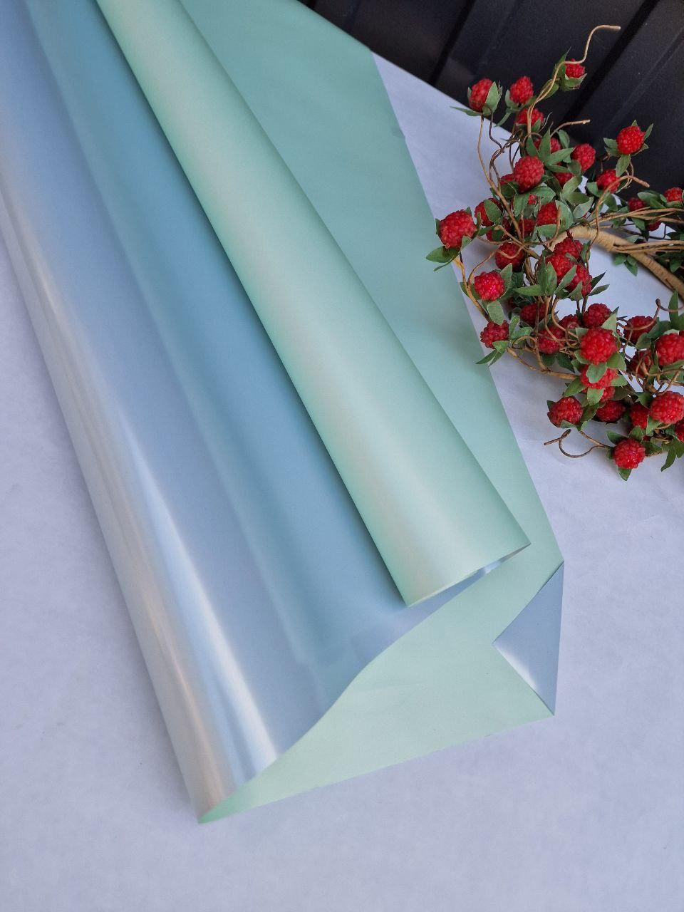 Упаковка для квітів флористична плівка в рулоні. Gradient Lux Matte