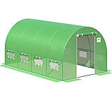 Садова теплиця (парник) 2,5x4x2 м Focus Garden Польща зелена, фото 3