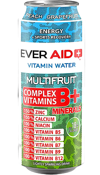 Напій безалкогольний ТМ EVER AID  VITAMIN WATER  MULTIFRUIT 0,5 л з/б