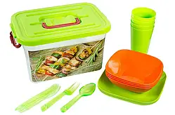 Набір універсальний для пікніка на 4 осіб