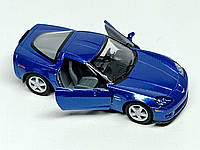 Машинка Kinsmart Chevrolet Corvette Z06 синяя KT5320W-1