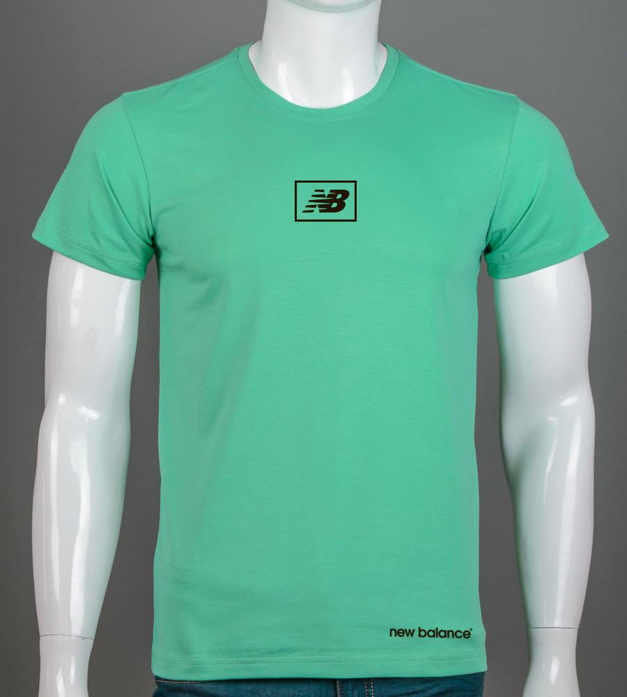 Футболка чоловіча New Balance 2410м (Уп.4шт M-XXL), М'ята