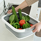 Овочерізка 18в1, MA-8 + Подарунок Складаний кошик-дошка 3в1 Chopping Board / Набір для нарізки овочів, фото 11
