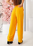 Легкі жіночі штани (р.42-44,44-46,48-50,52-54) американський креп жатка, фото 3