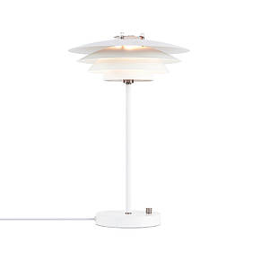 Настільна лампа 1 патрон G9 білий метал 30х46 см, фото 3