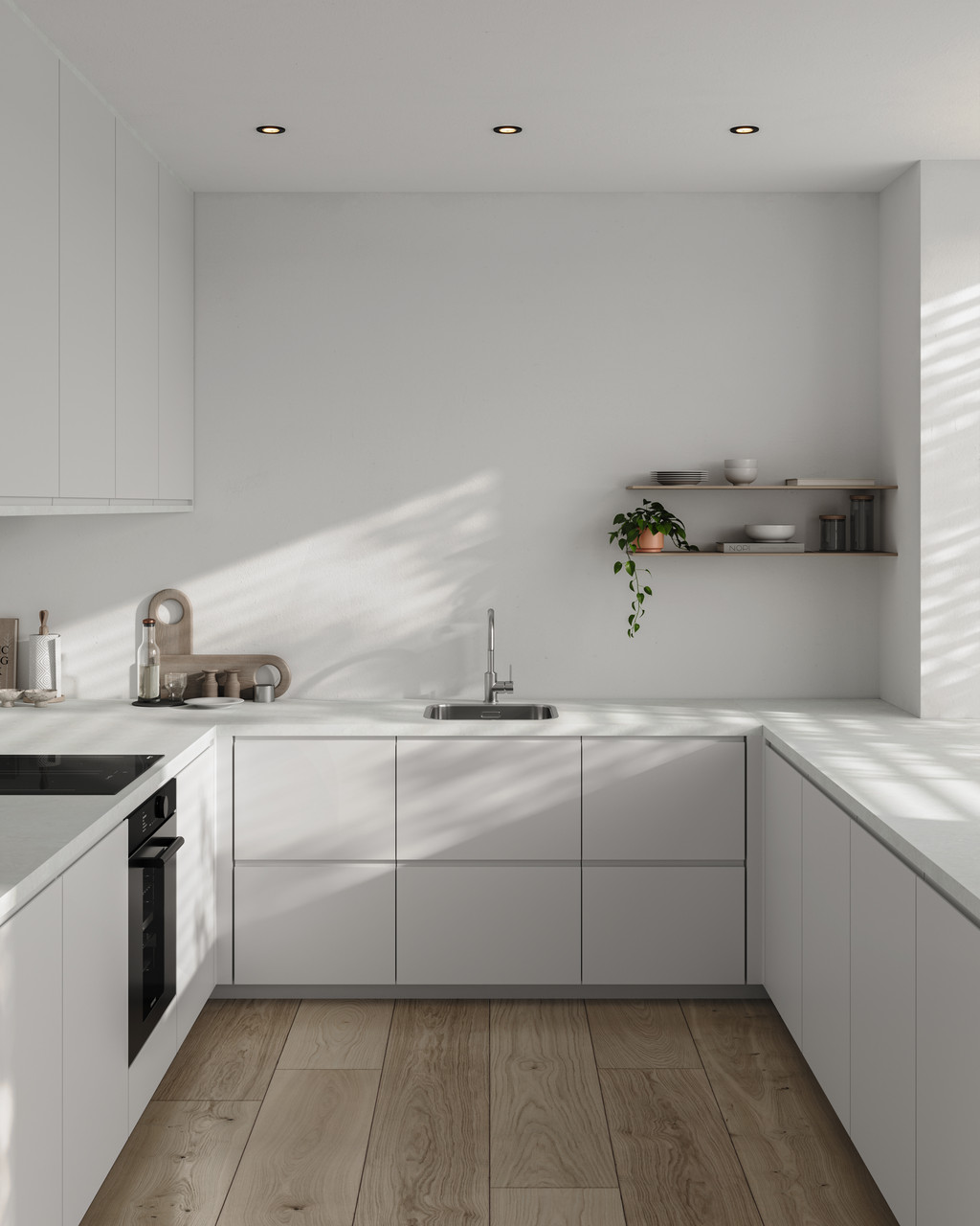 Вбудований точковий світильник Canis 3-Kit 2700K чорний