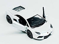 Машинка Kinsmart "Lamborghini Aventador LP700-4" белая KT5355W-1