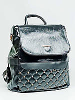Рюкзак девочке Shantou кожзам черный 393901-25