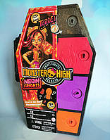 Монстр Хай Жахо-секрети Торелай Неонові та бомбезні Monster High Neon Toralei Колекційна лялька HNF80