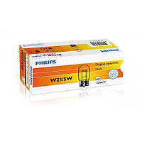Лампа накаливания Philips W21/5W, 12066CP 10шт/картон
