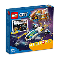 Конструктор Лего LEGO City Missions "Миссии исследования Марса на космическом корабле", 298 деталей