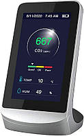 Багатофункціональний детектор якості повітря в приміщенні Air Quality Monitor, монітор температури та вологості