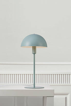 Настільна лампа зелена 1 патрон Е14 метал/пластик 20х40 см, фото 3