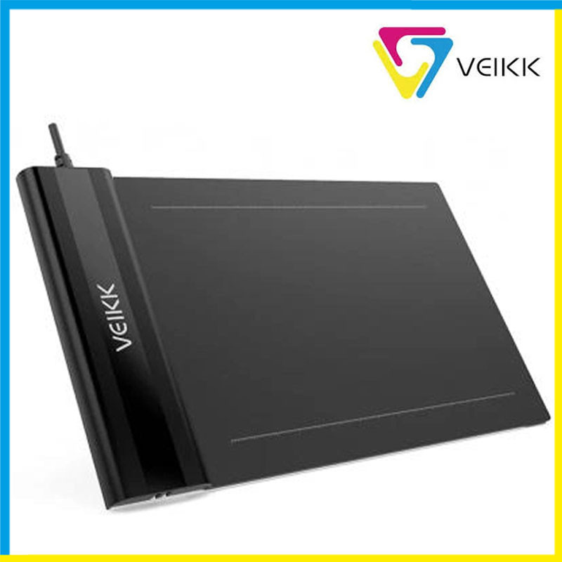 Планшет графический VEIKK S640 Graphics Tablet с пером без батареек, компактный планшет для офиса и дома SNM - фото 1 - id-p2186490481