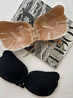 Fly bra бабочка, Чашка В, Черный,женские бюстгальтеры без бретелек