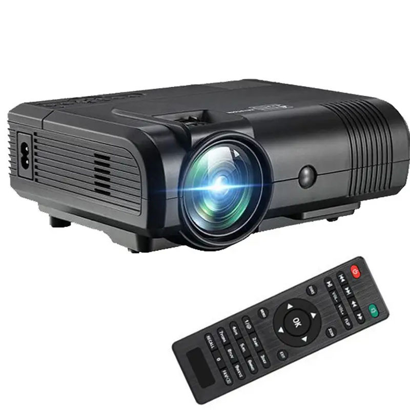 Светодиодный SNM проектор домашнего кинотеатра мультимедийный видеопроектор Android для дома на стену SNM - фото 3 - id-p2186562894