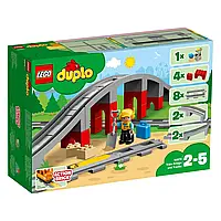 LEGO 10872 ЛЕГО Duplo Железнодорожный мост и рельсы 10872