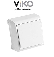 Выключатель одинарный  VIKO Vera белый (90681001)