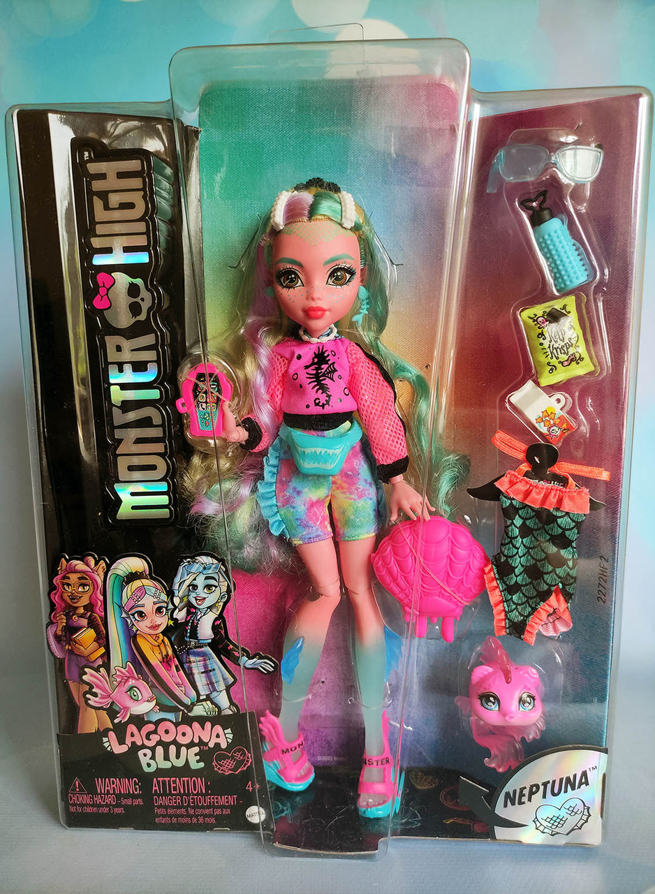 Монстр Хай Монстро-класика Лагуна Колекційна лялька Monster High Doll Lagoona Blue Lagoona Blue  HHK55