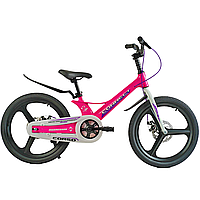 Велосипед детский Corso Connect 20" магниевая рама розовый MG-20335