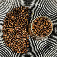 Зерновой кофе 100% робуста Уганда свежеобжаренный 1 кг