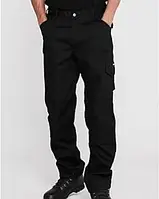 Чоловічі робочі брюки Dunlop штани карго розмір М чорні