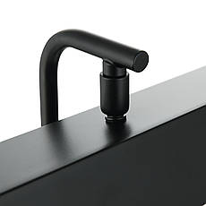 Настільна лампа 2 патрона G9 чорний метал/пластик 30х41 см, фото 4