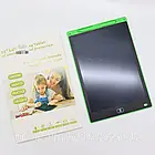 LCD планшет для малювання 12" зі стілусом, Writing Tablet, Зелений / Графічний планшет для малювання, фото 11