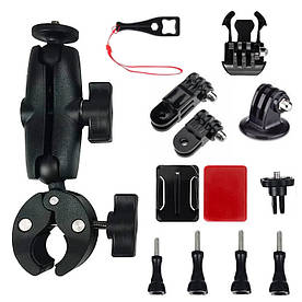 Кріплення на мотошолом і кермо для екшн-камери AC Prof HQS-K98