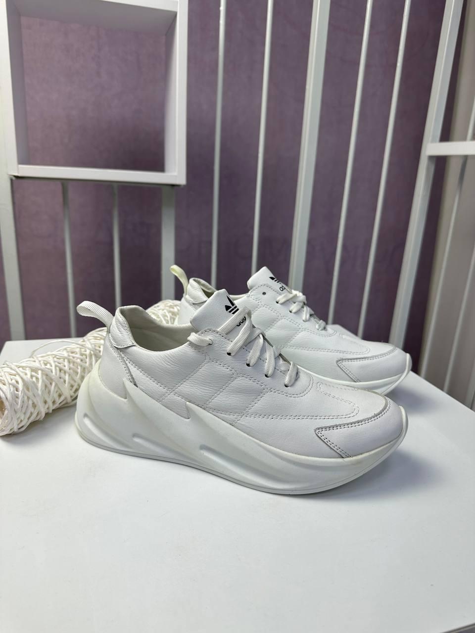 Кросівки жіночі Best Vak білі шкіряні повсякденні демісезонні, фото 1