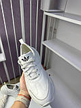 Кросівки жіночі Best Vak білі шкіряні повсякденні демісезонні, фото 4