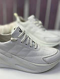 Кросівки жіночі Best Vak білі шкіряні повсякденні демісезонні, фото 8