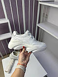 Кросівки жіночі Best Vak білі шкіряні повсякденні демісезонні на масивній підошві, фото 2