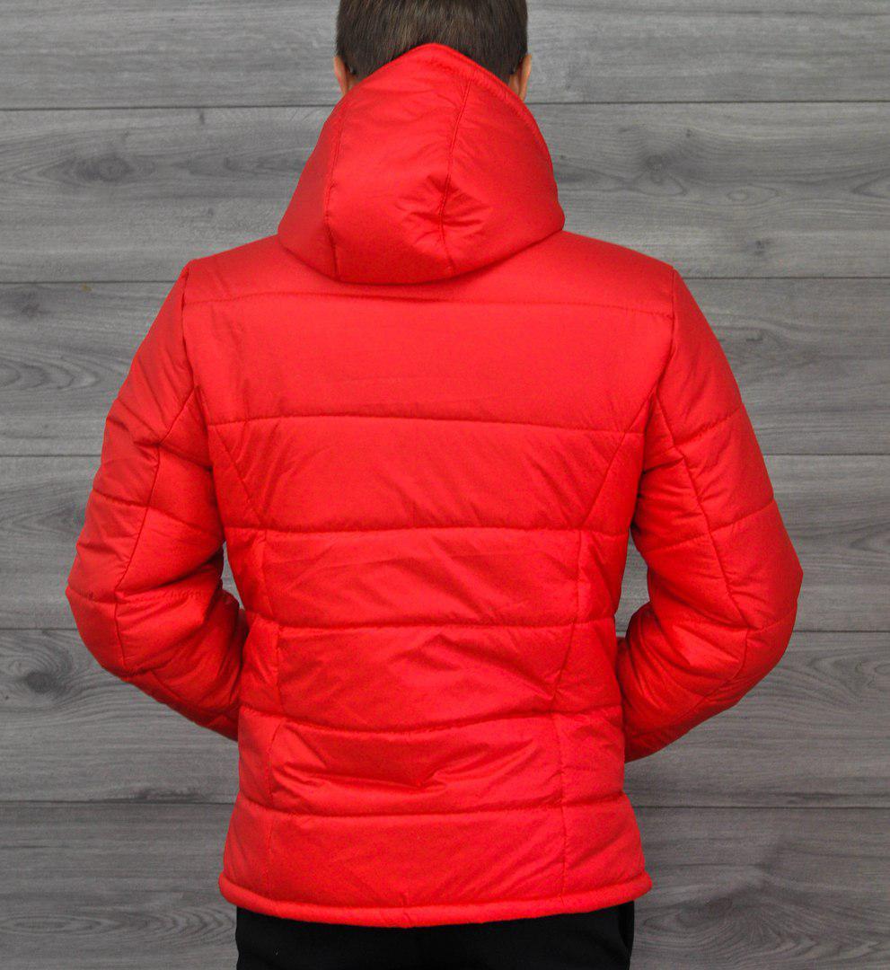 Куртка мужская демисезонная Куртка Nike бордовая (с нанесением логотипа Nike, Adidas, Reebok, Puma, Umbro, - фото 2 - id-p2186581122
