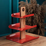 Фруктовниця трьохрівнева червона, фото 3