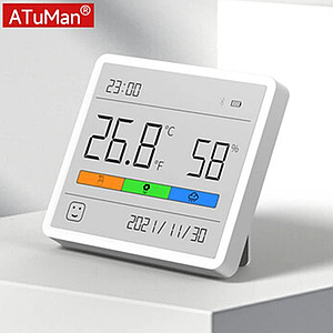 Термогігрометр Xiaomi ATuMan Duka TH1 — точне визначення температури та вологості!