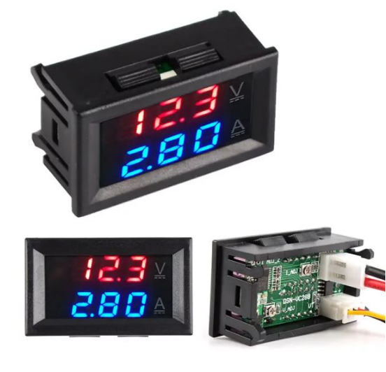 Вольтметр-амперметр DSN-VC288 DC 0-100V/0-10A, фото 1